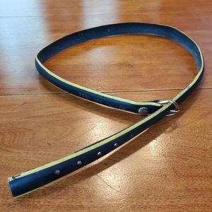 Zero per gallon rubber belt made from bicycle tire
